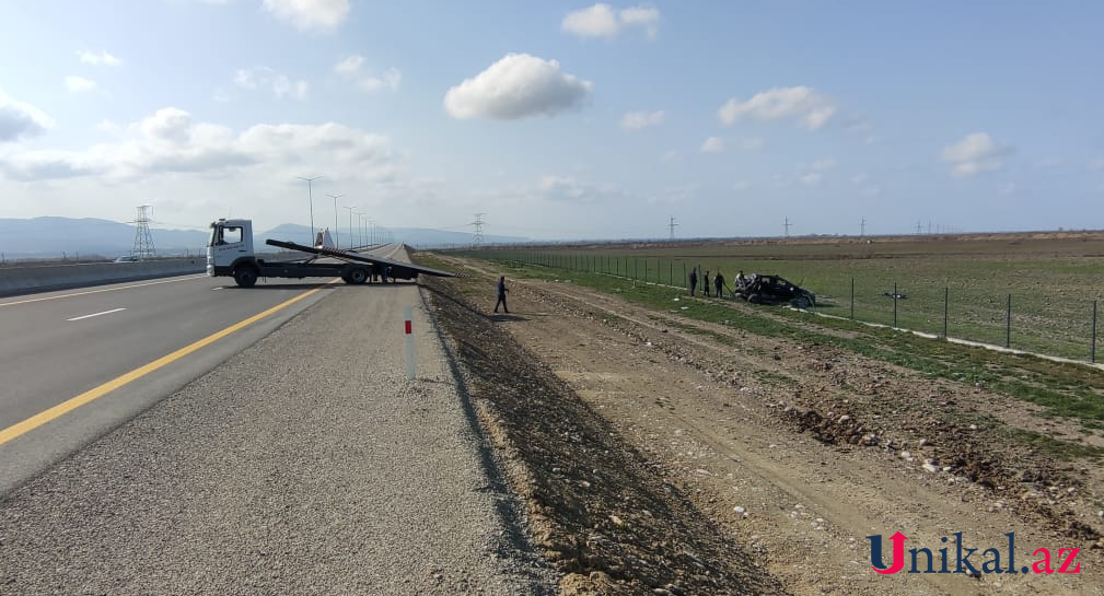 Şabranda bir ailənin 4 üzvü qəzaya düşdü - Ölən var (FOTO)